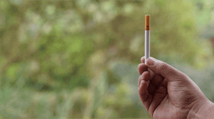 Bild på en cigarett